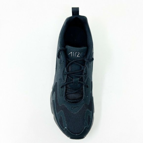 Nike Air Max 200 Womens Triple Black Athletic Shoe - Picture 4 of 5